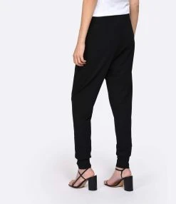 JEANNE VOULAND Jogging Giaco Coton Pima Noir -ANINE BING Boutique jvoul look20230215 430