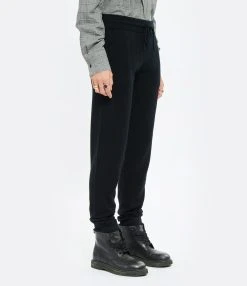 Kujten Jogging Joggy Cachemire Noir -ANINE BING Boutique kujte look20210818 141