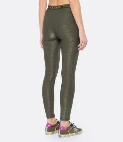 La Nouvelle Legging Gary Lurex Vert -ANINE BING Boutique lanou look20211019 177 1