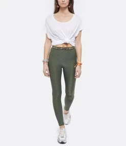 La Nouvelle Legging Gary Lurex Vert -ANINE BING Boutique lanou look20220301 16