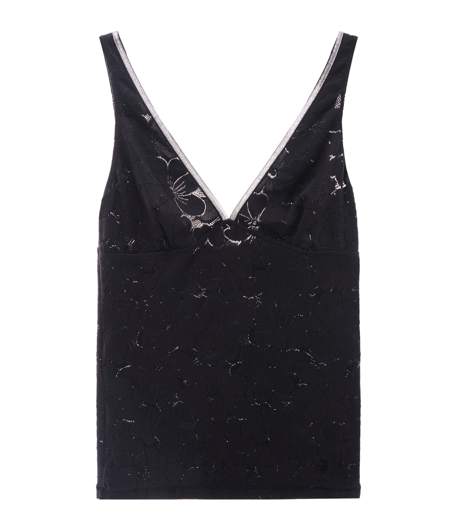 La Nouvelle Top John Dentelle Black Silver, Capsule Noël 3 La Nouvelle Top John Dentelle Black Silver, Capsule Noël