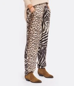 LA PRESTIC OUISTON Pantalon Boy Soie Mix Zèbre 10 LA PRESTIC OUISTON Pantalon Boy Soie Mix Zèbre -ANINE BING Boutique lapre look20220817 28