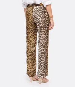 LA PRESTIC OUISTON Pantalon Lucky Soie Panthère Fauve 12 LA PRESTIC OUISTON Pantalon Lucky Soie Panthère Fauve -ANINE BING Boutique lapre look20220817 40