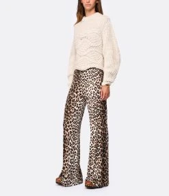 LA PRESTIC OUISTON Pantalon Large Giudecca Panthère 13 LA PRESTIC OUISTON Pantalon Large Giudecca Panthère -ANINE BING Boutique lapre look20220929 694 1