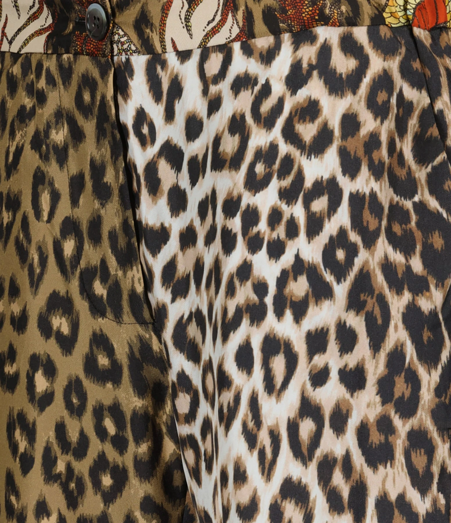 LA PRESTIC OUISTON Pantalon Lucky Soie Panthère Fauve 4 LA PRESTIC OUISTON Pantalon Lucky Soie Panthère Fauve – Image 2