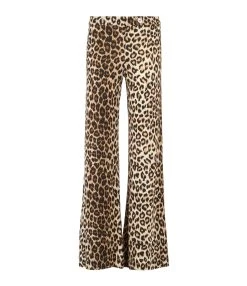 LA PRESTIC OUISTON Pantalon Large Giudecca Panthère