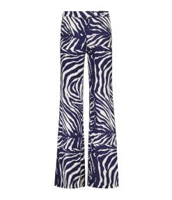 LA PRESTIC OUISTON Pantalon Giudecca Zèbre Marine