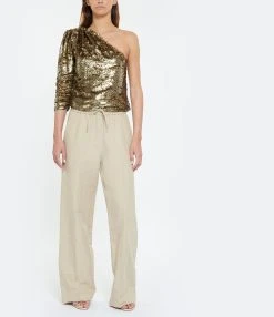 Laurence Bras Top Doreie Doré -ANINE BING Boutique lbras look20230228 380