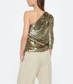 Laurence Bras Top Doreie Doré -ANINE BING Boutique lbras look20230228 381