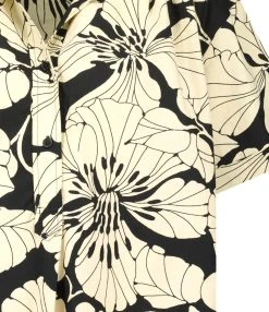 Laurence Bras Robe Aloo Coton Imprimé Beige Noir 7 Laurence Bras Robe Aloo Coton Imprimé Beige Noir -ANINE BING Boutique lbras49066 pck20230203 2