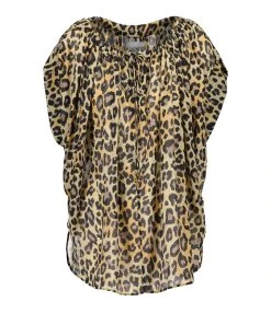 Laurence Bras Top Daffodil Coton Leopard