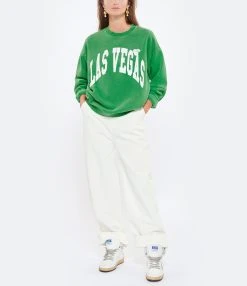 LOULOU STUDIO Jean Attu Large Coton Ivoire -ANINE BING Boutique loulo look20220914 312