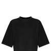 LOULOU STUDIO Tee-shirt Court Gupo Coton Noir 2 LOULOU STUDIO Tee-shirt Court Gupo Coton Noir -ANINE BING Boutique loulo48230 pck20221205 1