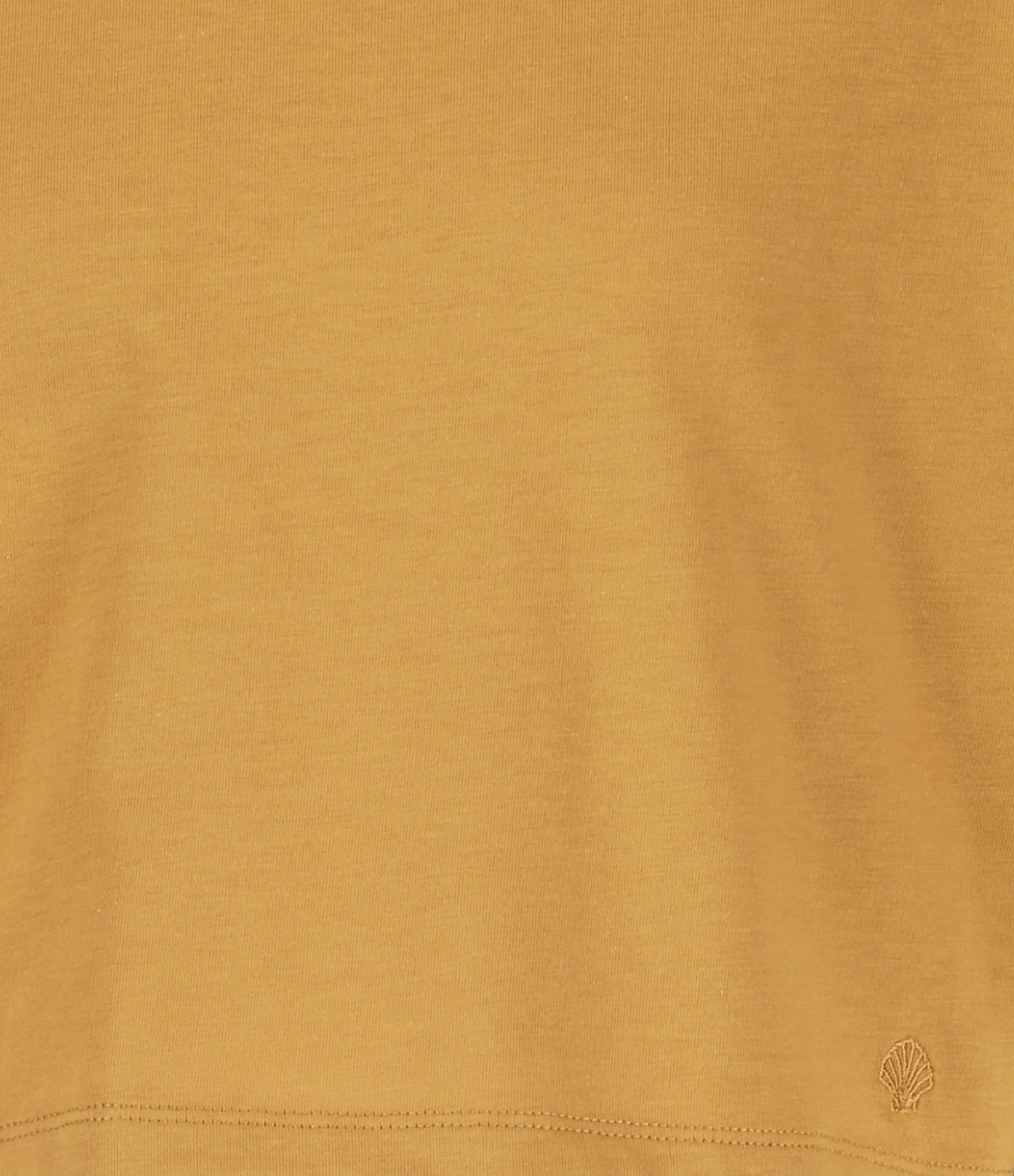 LOULOU STUDIO Tee-shirt Court Gupo Coton Camel 4 LOULOU STUDIO Tee-shirt Court Gupo Coton Camel – Image 2