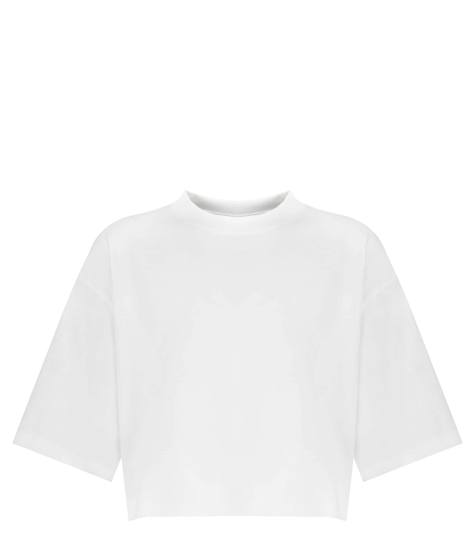 LOULOU STUDIO Tee-shirt Court Gupo Coton Blanc 3 LOULOU STUDIO Tee-shirt Court Gupo Coton Blanc
