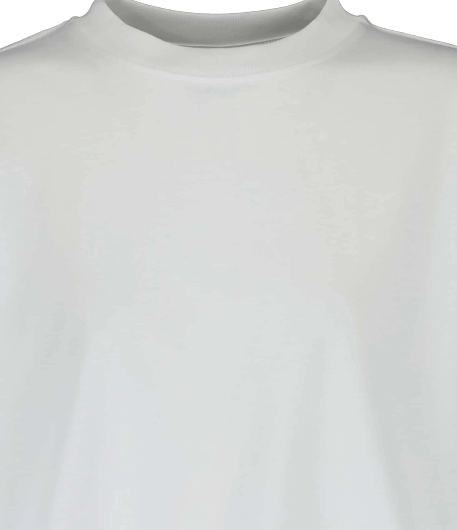 LOULOU STUDIO Tee-shirt Court Gupo Coton Blanc 4 LOULOU STUDIO Tee-shirt Court Gupo Coton Blanc – Image 2
