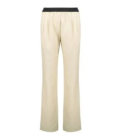 LOULOU STUDIO Pantalon Takaroa Lin Beige