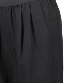 LOULOU STUDIO Pantalon Takaroa Lin Noir -ANINE BING Boutique loulo48252 pck20230127 2