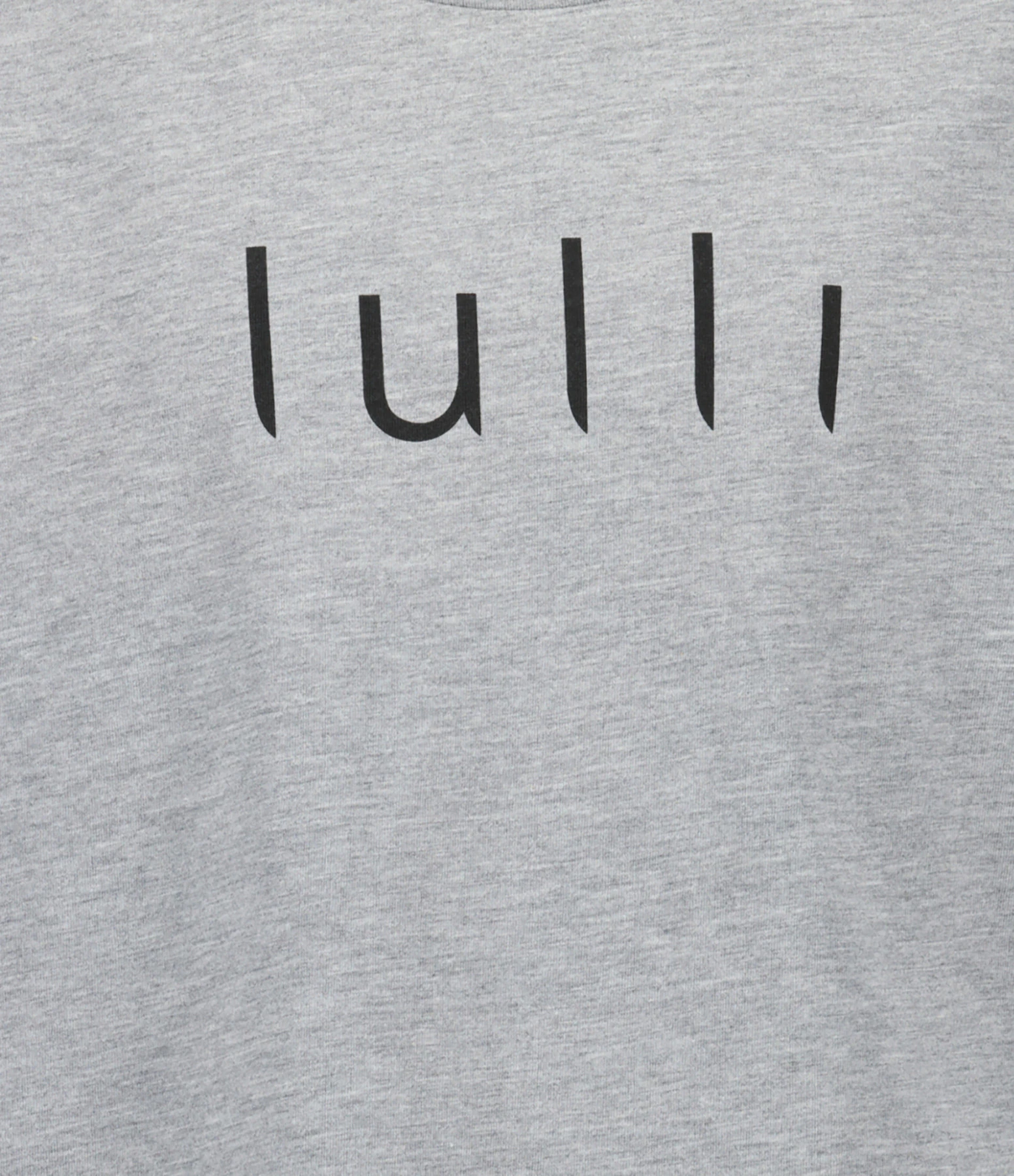 Tee-shirt Lulli Col Rond Coton Gris 4 Tee-shirt Lulli Col Rond Coton Gris – Image 2