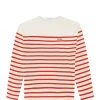 Maison Labiche Tee-shirt Cool Sailor Amore Coton Biologique Rouge Ivoire 2 Maison Labiche Tee-shirt Cool Sailor Amore Coton Biologique Rouge Ivoire -ANINE BING Boutique lwcmlamoregots ivory poppy 1