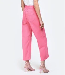 MAEVY MOUVEMENT LIBRE Pantalon Denim Rose Barbie 11 MAEVY MOUVEMENT LIBRE Pantalon Denim Rose Barbie -ANINE BING Boutique maevy look20230214 131