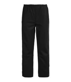 MAEVY MOUVEMENT LIBRE Pantalon Pantavegan Cuir Vegan Noir
