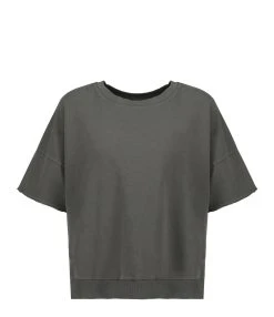 MAEVY MOUVEMENT LIBRE Top Easy Coton Acier