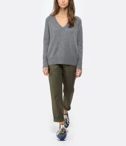 MAISON STANDARDS Pantalon Militaire Kaki -ANINE BING Boutique maiso look20201029 405