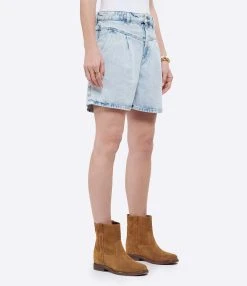 MAISON STANDARDS Short Donovan Denim Bleu -ANINE BING Boutique maiso look20220408 259