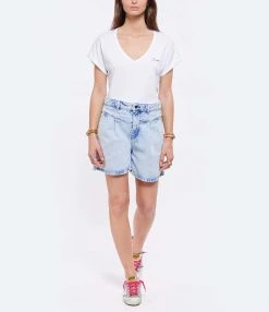 MAISON STANDARDS Short Donovan Denim Bleu -ANINE BING Boutique maiso look20220413 5