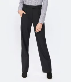 MAISON STANDARDS Pantalon Loose Stretch Éloïse Noir -ANINE BING Boutique maiso look20221205 24