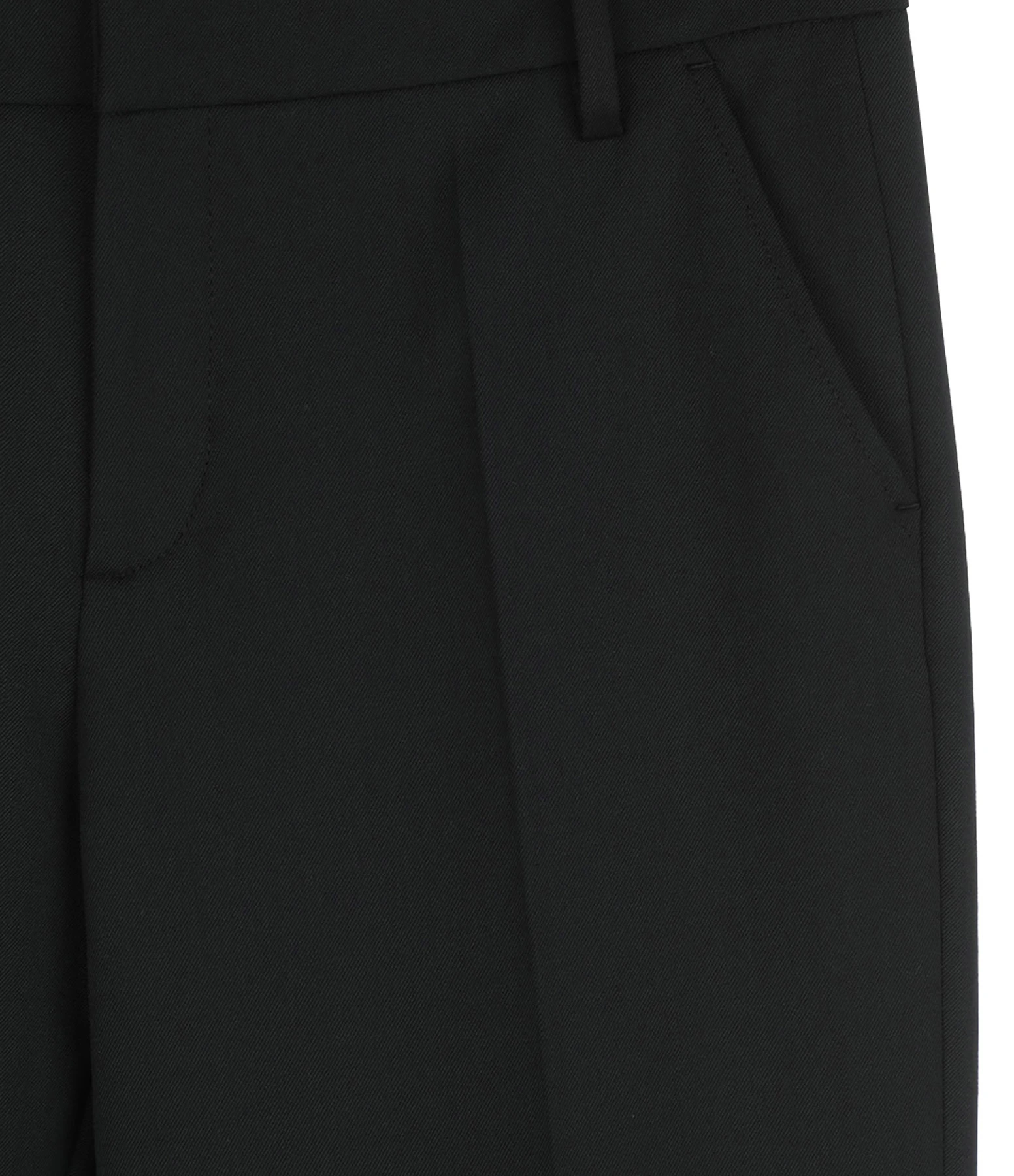 MAISON STANDARDS Pantalon Darius Laine Noir 4 MAISON STANDARDS Pantalon Darius Laine Noir – Image 2