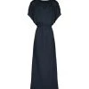MAISON SAINT JULIEN Robe Alexandrie Longue Coton Midnight Blue 1 MAISON SAINT JULIEN Robe Alexandrie Longue Coton Midnight Blue -ANINE BING Boutique maiso45771 pck20220616 1