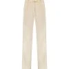 MAISON STANDARDS Pantalon Droit Velours Éloïse Écru -ANINE BING Boutique maiso50568 pck20221130 1