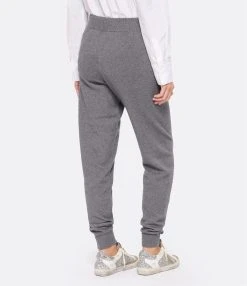 MAJESTIC FILATURES Pantalon Coton Organique Anthracité Chiné -ANINE BING Boutique majes look20220831 211