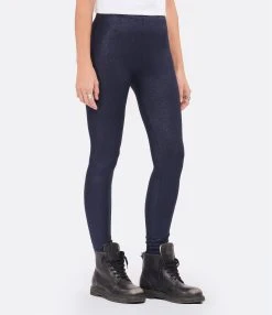 MAJESTIC FILATURES Legging Métallique Navy -ANINE BING Boutique majes look20220907 446
