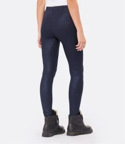 MAJESTIC FILATURES Legging Métallique Navy -ANINE BING Boutique majes look20220907 447