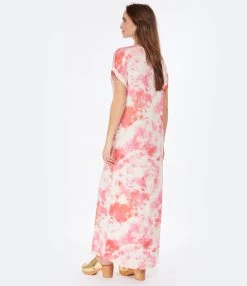 MAJESTIC FILATURES Robe Longue Flamingo Tie & Dye -ANINE BING Boutique majes look20230110 127