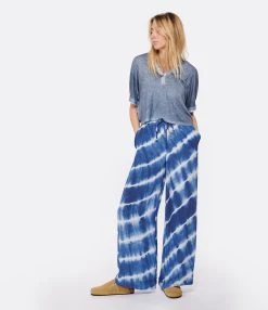 MAJESTIC FILATURES Tee-shirt Lin Océan -ANINE BING Boutique majes look20230125 501