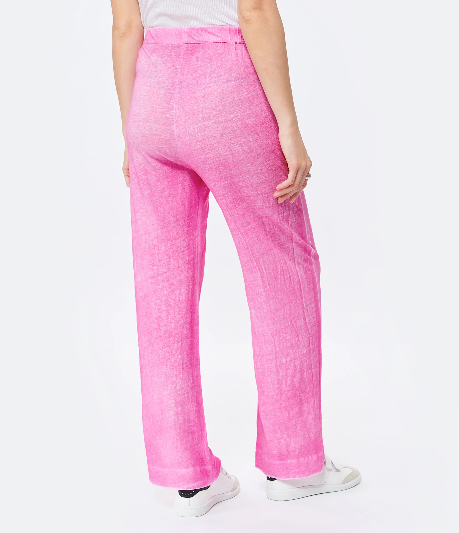 MAJESTIC FILATURES Pantalon Lin Flamingo 7 MAJESTIC FILATURES Pantalon Lin Flamingo – Image 5