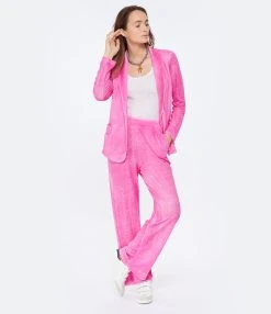 MAJESTIC FILATURES Pantalon Lin Flamingo 9 MAJESTIC FILATURES Pantalon Lin Flamingo -ANINE BING Boutique majes look20230126 9