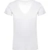 MAJESTIC FILATURES Tee-shirt Lisa Col V Lin Blanc -ANINE BING Boutique majes187890 pck20200107 1 1
