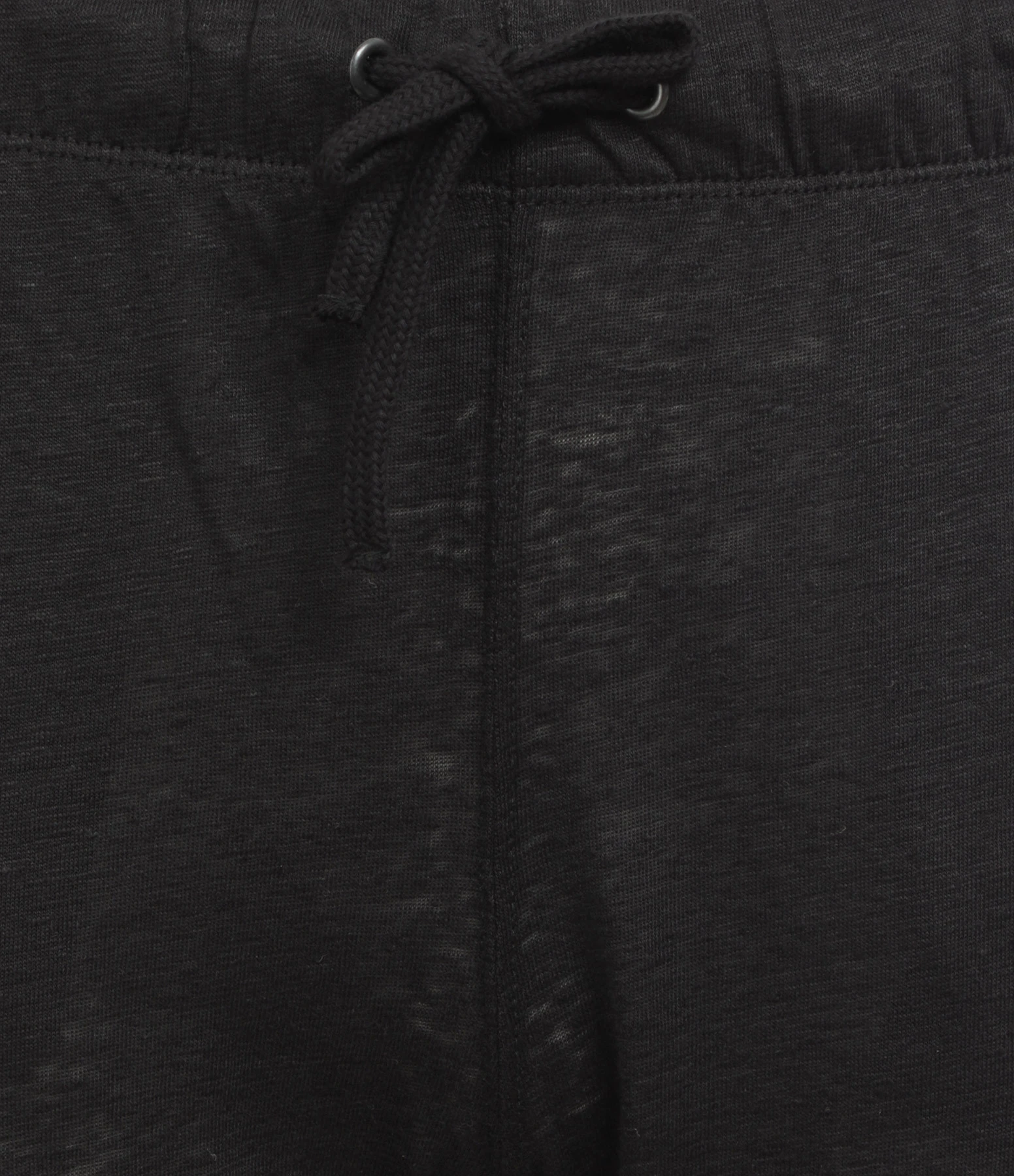 MAJESTIC FILATURES Pantalon Lin Noir 4 MAJESTIC FILATURES Pantalon Lin Noir – Image 2