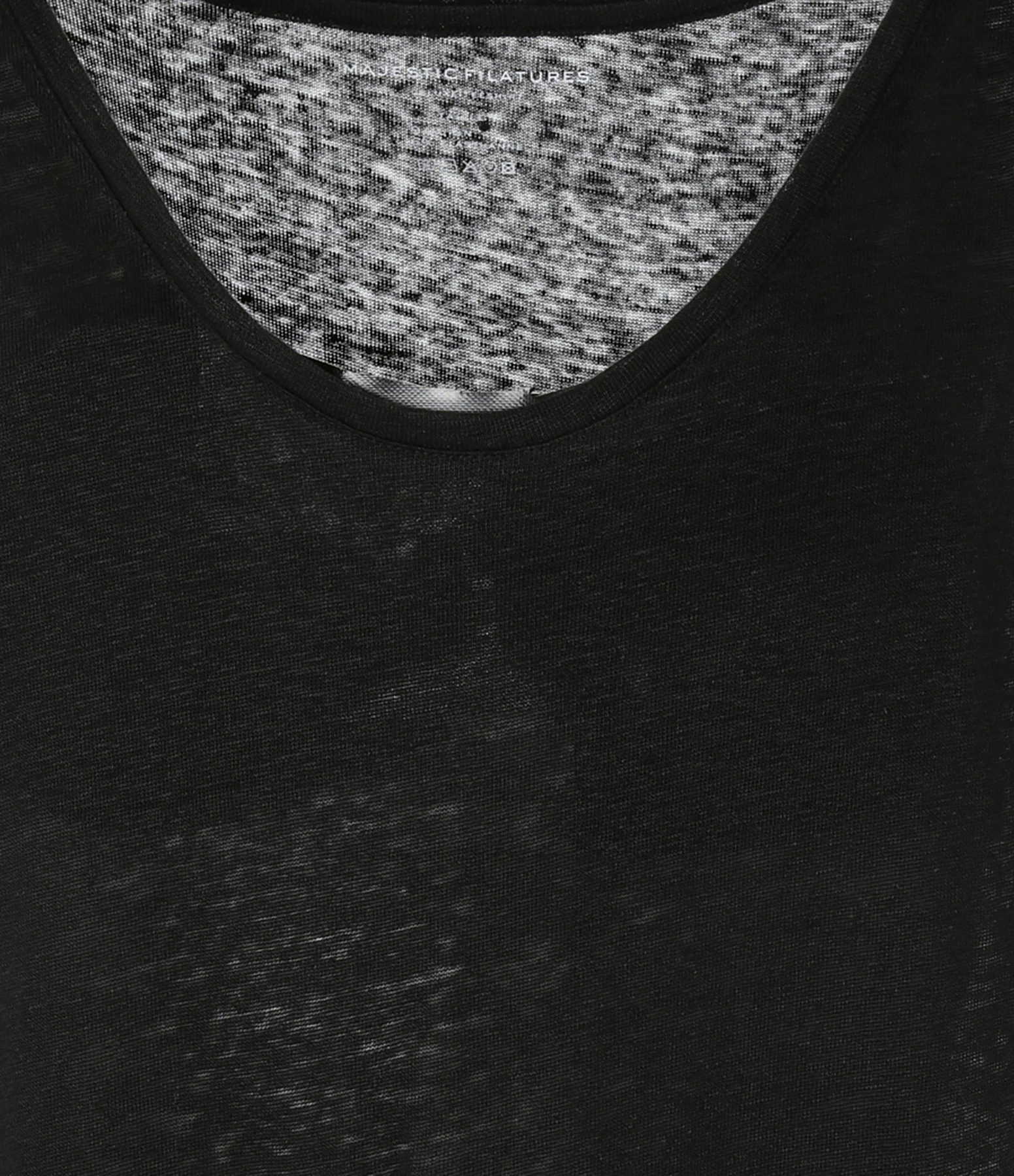 MAJESTIC FILATURES Robe Longue Lin Noir 4 MAJESTIC FILATURES Robe Longue Lin Noir – Image 2