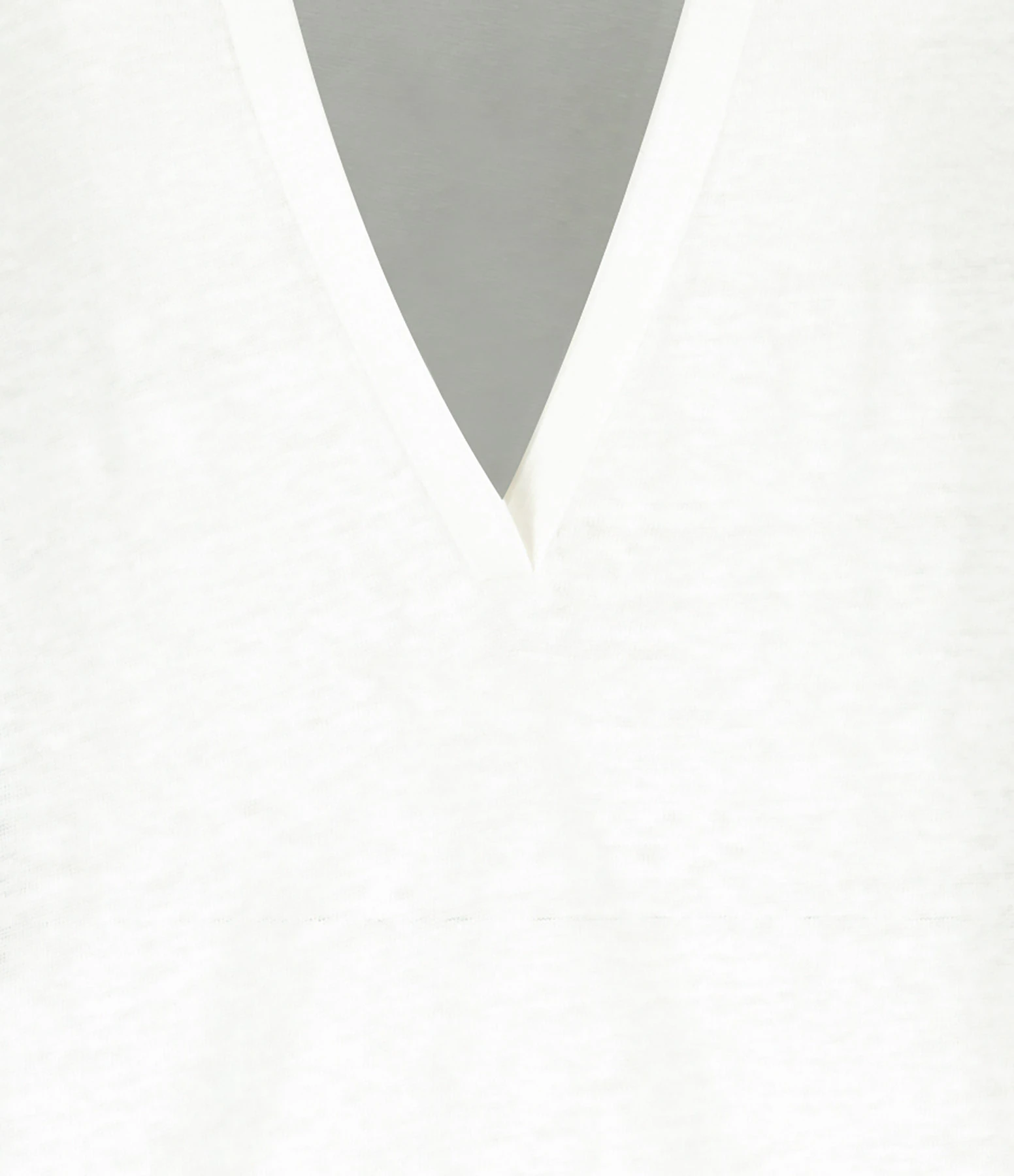 MAJESTIC FILATURES Tee-shirt Col Rond Lin Blanc 5 MAJESTIC FILATURES Tee-shirt Col Rond Lin Blanc – Image 3