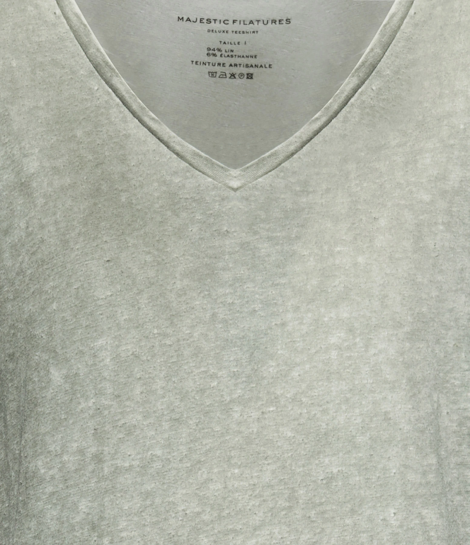 MAJESTIC FILATURES Robe Lin Kaki 4 MAJESTIC FILATURES Robe Lin Kaki – Image 2