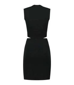 GAUGE81 Robe Mao Noir -ANINE BING Boutique mao black back 900x 1