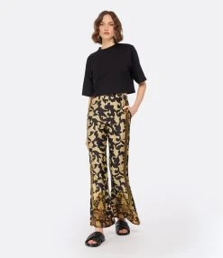 Mes Demoiselles Pantalon Abelia Noir Beige 11 Mes Demoiselles Pantalon Abelia Noir Beige -ANINE BING Boutique mesde look20221205 778