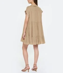 Mes Demoiselles Robe Gamine Lin Sable -ANINE BING Boutique mesde look20230228 312