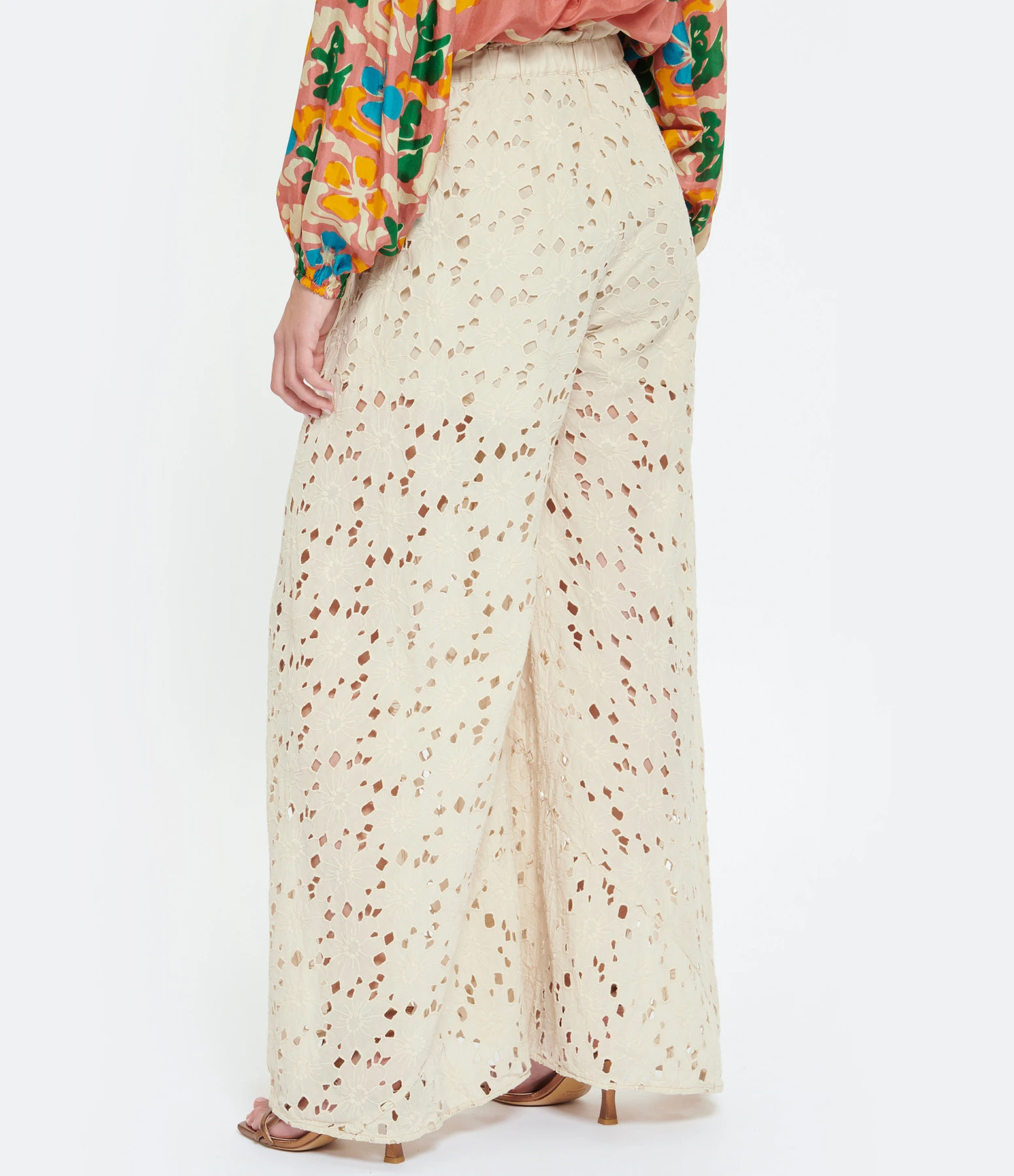 Mes Demoiselles Pantalon Larson Coton Écru 7 Mes Demoiselles Pantalon Larson Coton Écru – Image 5